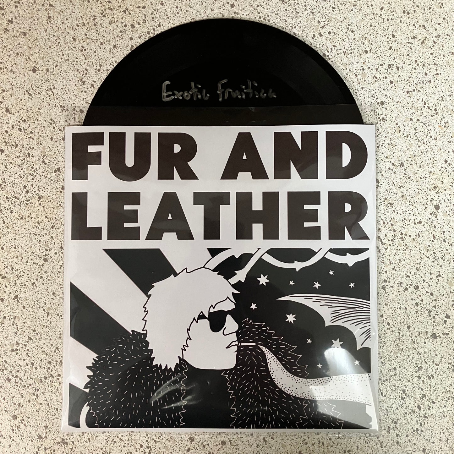Last One: Fur And Leather (radio edit) 7" Vinyl
